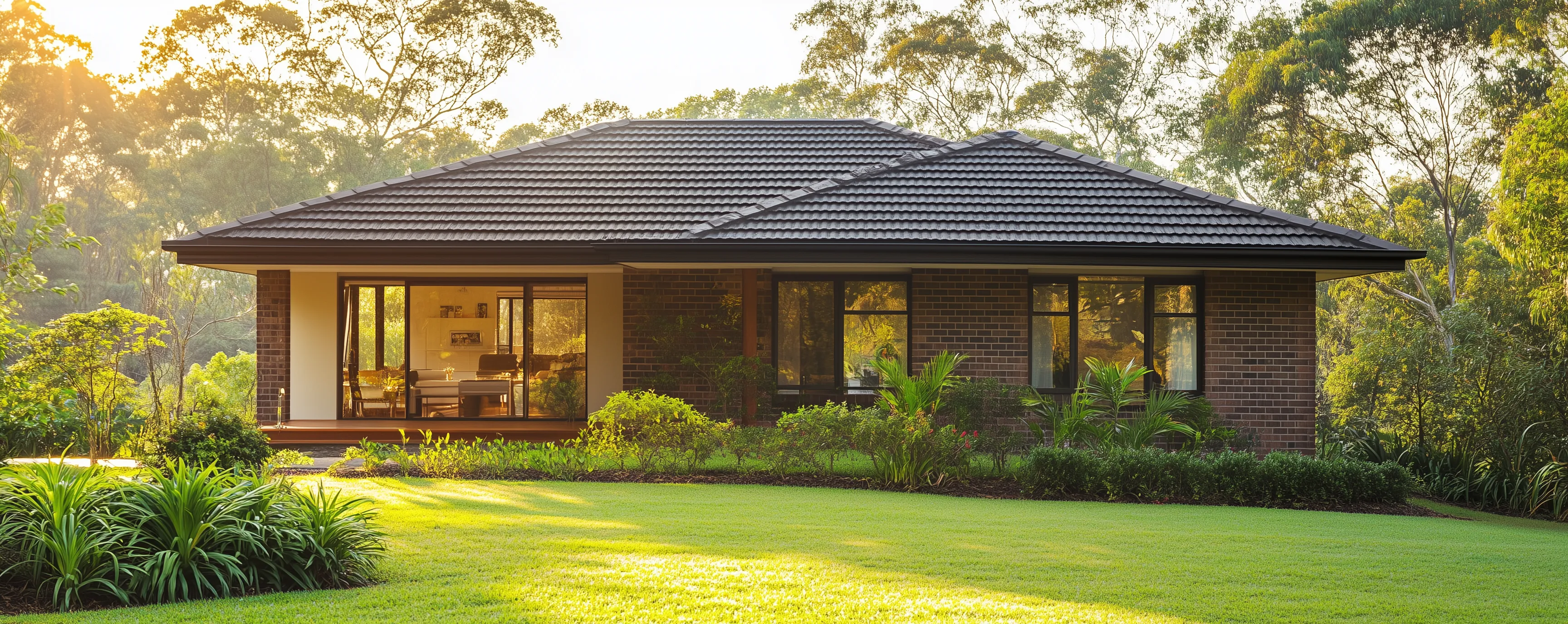 Front of a modern SDA home